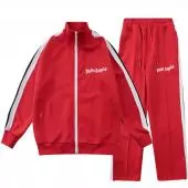 palm angels jogging suit discount survetement single color red